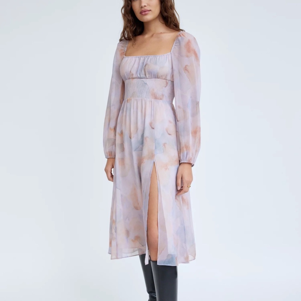 Aritzia Wilfred Bella Slit Dress